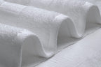 Resort Collection Soft Bath Towels 28x55 in 4 Pack WhiteLuxury Hotel Plush &